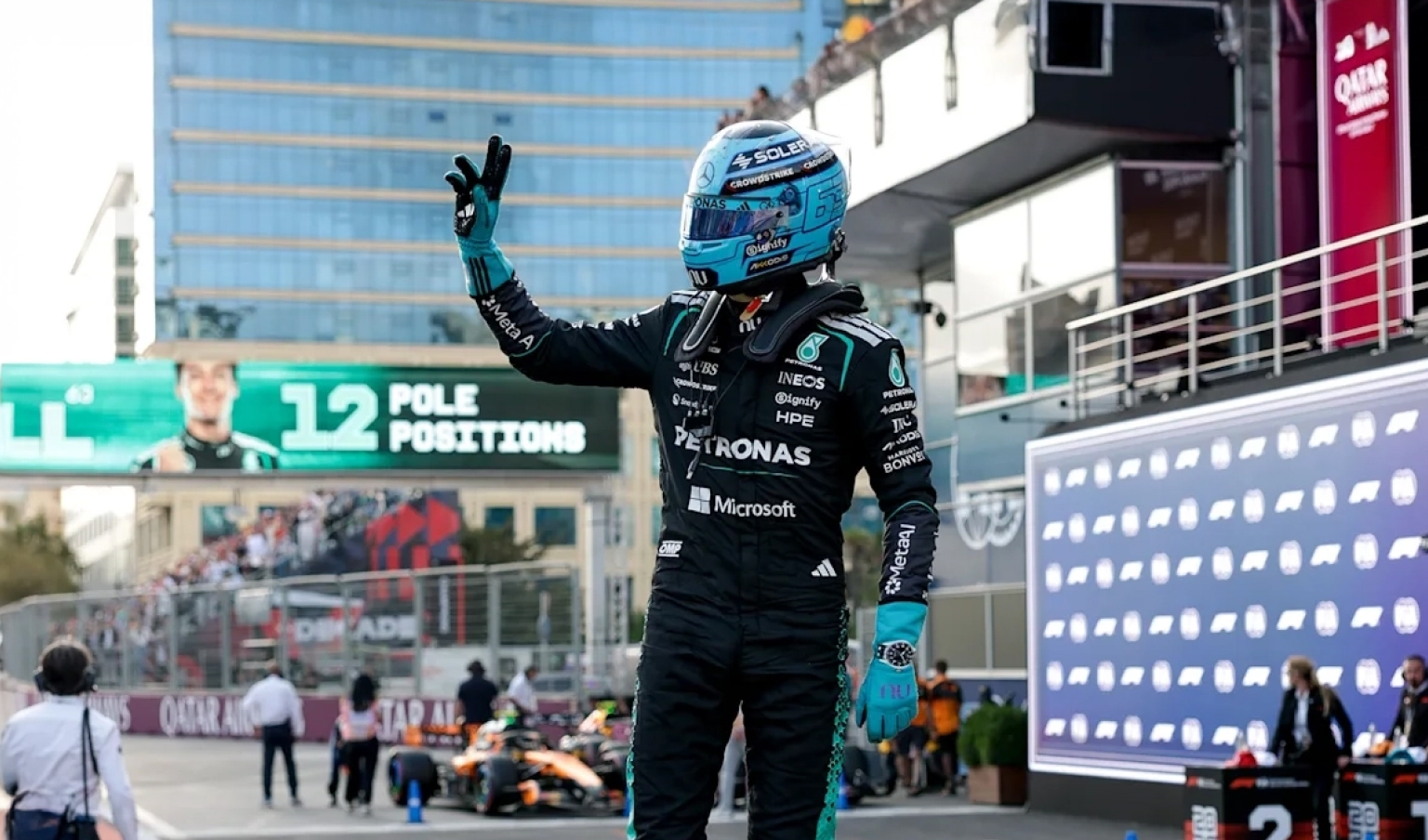 Mercedes-ի և PETRONAS-ի հաղթանակը Բաքվում. Τζորջ Ռասելի պատմական հաջողությունը
